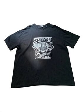 38 Special Rockin' Into The Night Black Graphic Tee